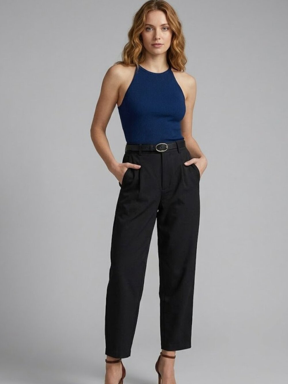 Quince Organic Stretch Cotton Twill Barrel Pants